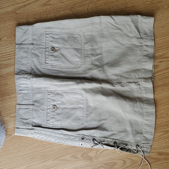 ESCALES PARIS Linen Skirt S - Picture 5 of 12